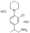 2-Methyl-2-(3-chloro-4-piperidinophenyl)-ethylamine dihydrochloride|