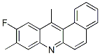 10-Fluoro-9,12-dimethylbenz[a]acridine 结构式