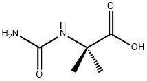 N-氨基甲酰-Α-氨基-异丁酸,38605-63-9,结构式
