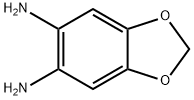 1,2-DIAMINO-4,5-METHYLENEDIOXYBENZENE, DIHYDROCHLORIDE Struktur
