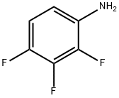 2,3,4-三氟苯胺, 3862-73-5, 结构式