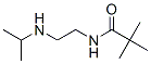 Propanamide,  2,2-dimethyl-N-[2-[(1-methylethyl)amino]ethyl]- Structure