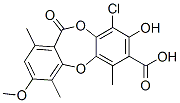 38629-31-1 9-Chloro-8-hydroxy-3-methoxy-1,4,6-trimethyl-11-oxo-11H-dibenzo[b,e][1,4]dioxepin-7-carboxylic acid