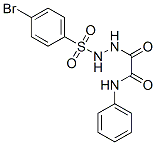 N'-[(4-Bromophenyl)sulfonyl]-2-oxo-2-(phenylamino)acetohydrazide|