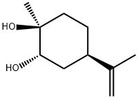 (1S,2S,4R)-(+)-二戊烯-1,2-二醇, 38630-75-0, 结构式