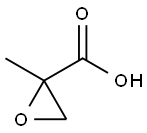 2-Methyloxirane-2-carboxylic acid Struktur