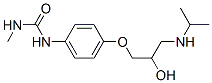 3-[4-[2-hydroxy-3-(propan-2-ylamino)propoxy]phenyl]-1-methyl-urea Structure