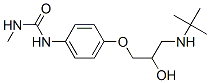 3-[4-[2-hydroxy-3-(tert-butylamino)propoxy]phenyl]-1-methyl-urea|