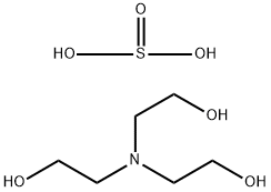 bis(triethylammonium) sulphite Structure