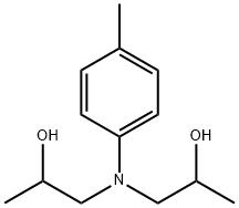 Diisopropanol-p-toluidine Struktur