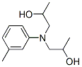 1,1'-(3-甲基苯基)亚氨基-双-2-丙醇,38668-49-4,结构式