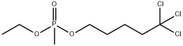 1,1,1-trichloro-5-(ethoxy-methyl-phosphoryl)oxy-pentane Structure