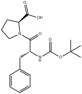 BOC-D-PHE-PRO-OH, 38675-10-4, 结构式
