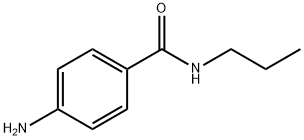 4-アミノ-N-プロピルベンズアミド 化学構造式