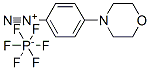 4-(morpholin-4-yl)benzenediazonium hexafluorophosphate 结构式