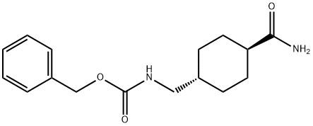 BENZYL [(4-CARBAMOYLCYCLOHEXYL)METHYL]CARBAMATE Structure