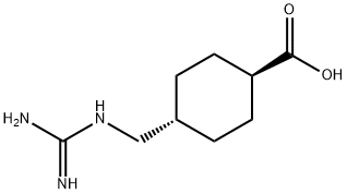 反式-4-(胍甲基)环己基羧酸, 38697-86-8, 结构式