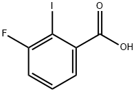 3-氟-2-碘苯甲酸,387-48-4,结构式