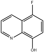 5-フルオロ-8-キノリノール 化学構造式