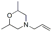 Morpholine,  2,6-dimethyl-4-(2-propenyl)-  (9CI) 结构式