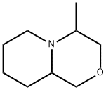 Pyrido[2,1-c][1,4]oxazine,  octahydro-4-methyl- Structure