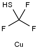 三氟甲烷硫醇铜, 3872-23-9, 结构式