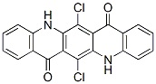 dichloro-5,12-dihydroquino[2,3-b]acridine-7,14-dione,38720-66-0,结构式