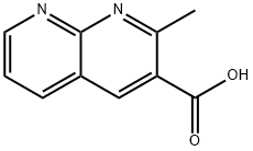 2-甲基-1 8-萘啶-3-羧酸,387350-60-9,结构式