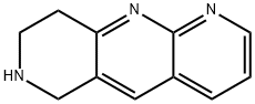 1,2,3,4-テトラヒドロピリド[4,3-B][1,8]ナフチリジン 化学構造式