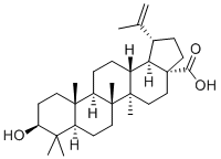 表白桦脂酸,38736-77-5,结构式