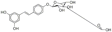 trans Resveratrol 4O-b-D-Glucuronide|trans Resveratrol 4O-b-D-Glucuronide