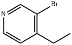 3-ブロモ-4-エチルピリジン 化学構造式