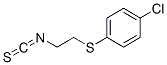 1-CHLORO-4-[(2-ISOTHIOCYANATOETHYL)THIO]BENZENE,38752-40-8,结构式