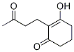 3-hydroxy-2-(3-oxobutyl)cyclohex-2-enone Structure