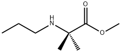 Alanine, 2-methyl-N-propyl-, methyl ester (9CI) 结构式