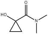 Cyclopropanecarboxamide, 1-hydroxy-N,N-dimethyl- (9CI) Structure