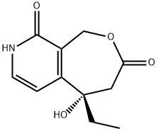 Oxepino[3,4-c]pyridine-3,9-dione, 5-ethyl-1,4,5,8-tetrahydro-5-hydroxy-, (5S)- (9CI) Structure