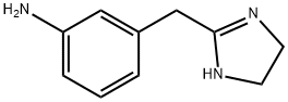 Benzenamine,  3-[(4,5-dihydro-1H-imidazol-2-yl)methyl]- 结构式