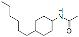 N-ACETYL-4-N-HEXYLCYCLOHEXYLAMINE Structure
