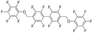 2,2',3,3',5,5',6,6'-Octafluoro-4,4'-bis[(pentafluorophenoxy)methyl]-1,1'-biphenyl Structure