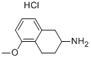 2-氨基-5-甲基四氢萘盐酸盐,3880-88-4,结构式