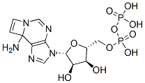 1,N(6)-ethenoadenosine diphosphate Struktur