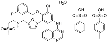 Lapatinib ditosylate Structure