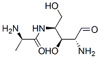 (R)-2-amino-4-[(2-aminopropionyl)amino]-2,4-dideoxy-L-arabinose Structure