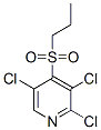 2,3,5-trichloro-4-(propylsulphonyl)pyridine,38827-35-9,结构式