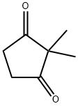 2,2-二甲基环戊烷-1,3-二酮, 3883-58-7, 结构式