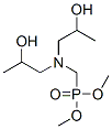 dimethyl [[bis(2-hydroxypropyl)amino]methyl]phosphonate 结构式