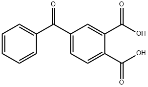 4-benzoyl-phthalic acid Structure