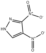 3,4-二硝基吡唑,38858-92-3,结构式