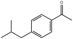4-异丁基苯乙酮 结构式